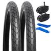 Set of 26 Tire Puncture Prevention Bicycle Tire Tube Wall Thick American Style Valve 32mm Tire MTB Tire Mountain Bike Tire 26 Inch Tire Cross Bike