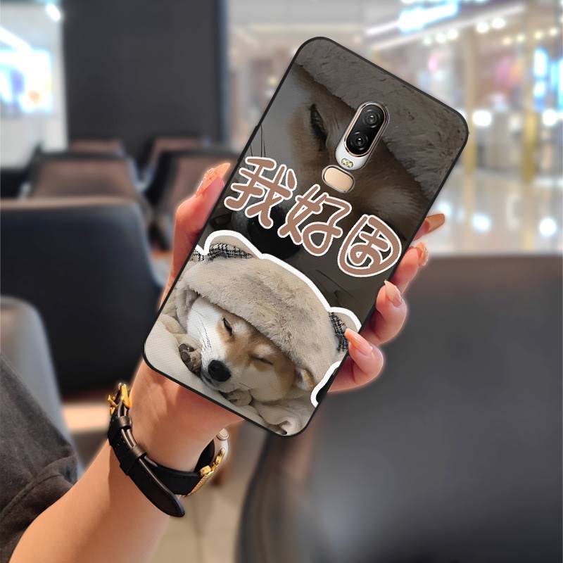 Чехол-накладка Soft case для OnePlus 6/1+6, модный дизайн "граффити", чехол для телефона, противоударный ТПУ, для пары, водонепроницаемый