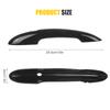 Exterior Door Handle Cover Sticker For BMW Mini Cooper JCW F54 F55 F60 F56 F57 Glossy Black Door Handle Car Styling Accessories