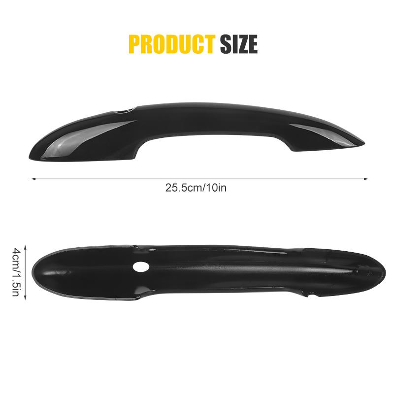 Exterior Door Handle Cover Sticker For BMW Mini Cooper JCW F54 F55 F60 F56 F57 Glossy Black Door Handle Car Styling Accessories