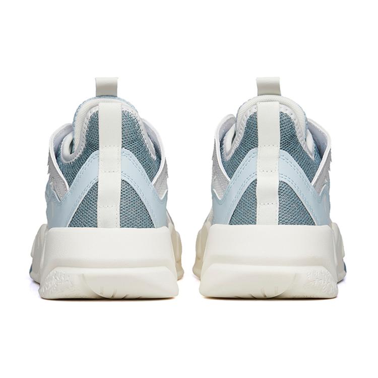 Anta Life Collection Повседневная обувь Мужская Низкая верха Цвет: Слоновая кость Белый/Иллюзорный Синий/Стенной Серый 112238083-5