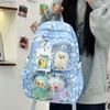Schoolbag Sweet Cute Star School Bag Student Party Large Capacity Transparent Pain Bag High Value 2D Comic-Con Backpack