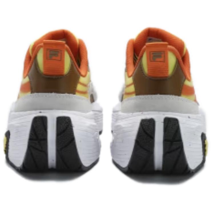 Fila Легкие Удобные Ретро Низкие Повседневные Кроссовки Мужские Желтые Серые F12M421111FBN