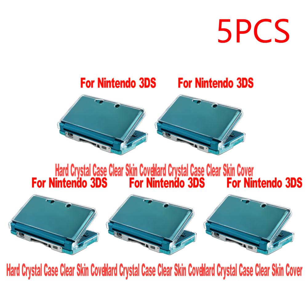 1-5 шт. для игровой консоли Nintendo 3DS Легкий Жесткий Пластик Прозрачный Кристалл Защитный Жесткий Чехол-Оболочка