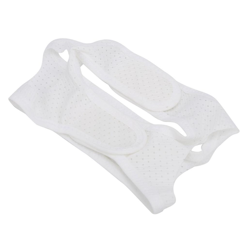AntiSnoring Chin Strap Unisex Stop Snoring Mesh Breathable Strap Jaw Support Belt Bandage(White )