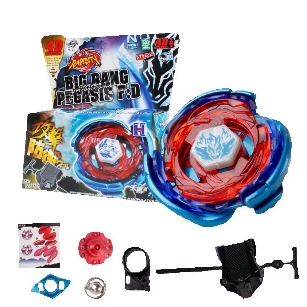Набор волчков 4D Metal Fusion от Takara Tomy с пусковым устройством, Игрушка-гироскоп для сражений, Интерактивный подарок (Случайные запчасти)