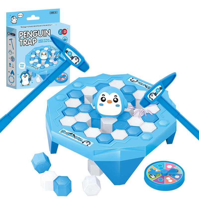 Mini Ice-Knocking Penguins, Parent-Child Interaction To Save Internet Celebrities Frog Ice-Breaking Game, Board Game Collection