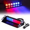 1PC LED Police Lights Strobe Light For Car 12V Emergency Signal Lamps Warning Light Auto Truck Flashing Windshield Flash Lighting 8