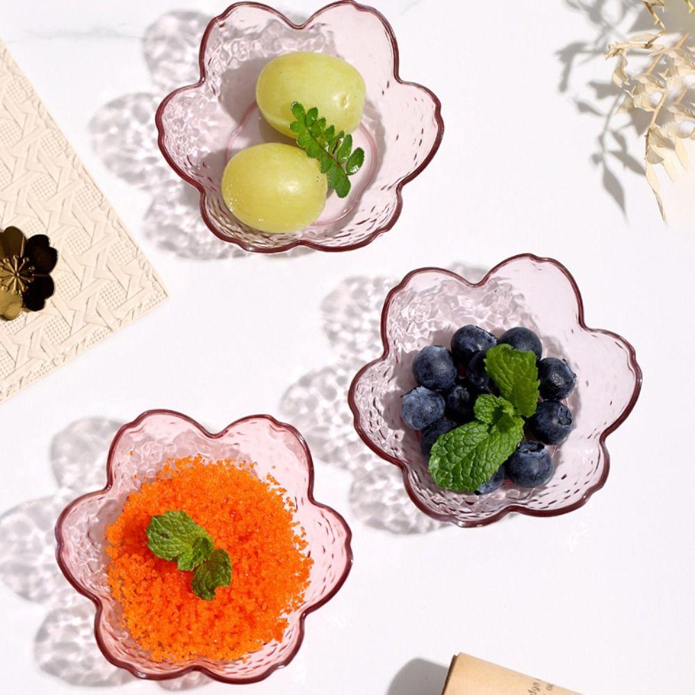 8 шт. Блюдо для приправ в японском стиле Прозрачная соусница Тарелка для закусок Салатница для фруктов Десерт