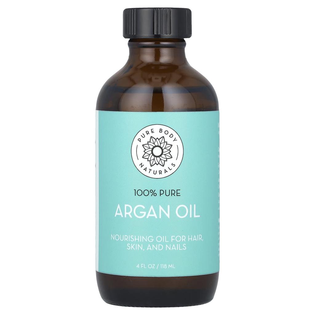 Pure Body Naturals Argan Oil, 4 Fl Oz (118 Ml)