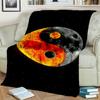 Chinese 3D Tai Chi Bagua Yin Yang  Blanket,Soft Throw Blanket for Home Bedroom Bed Sofa Picnic Travel Office Cover Blanket Kids