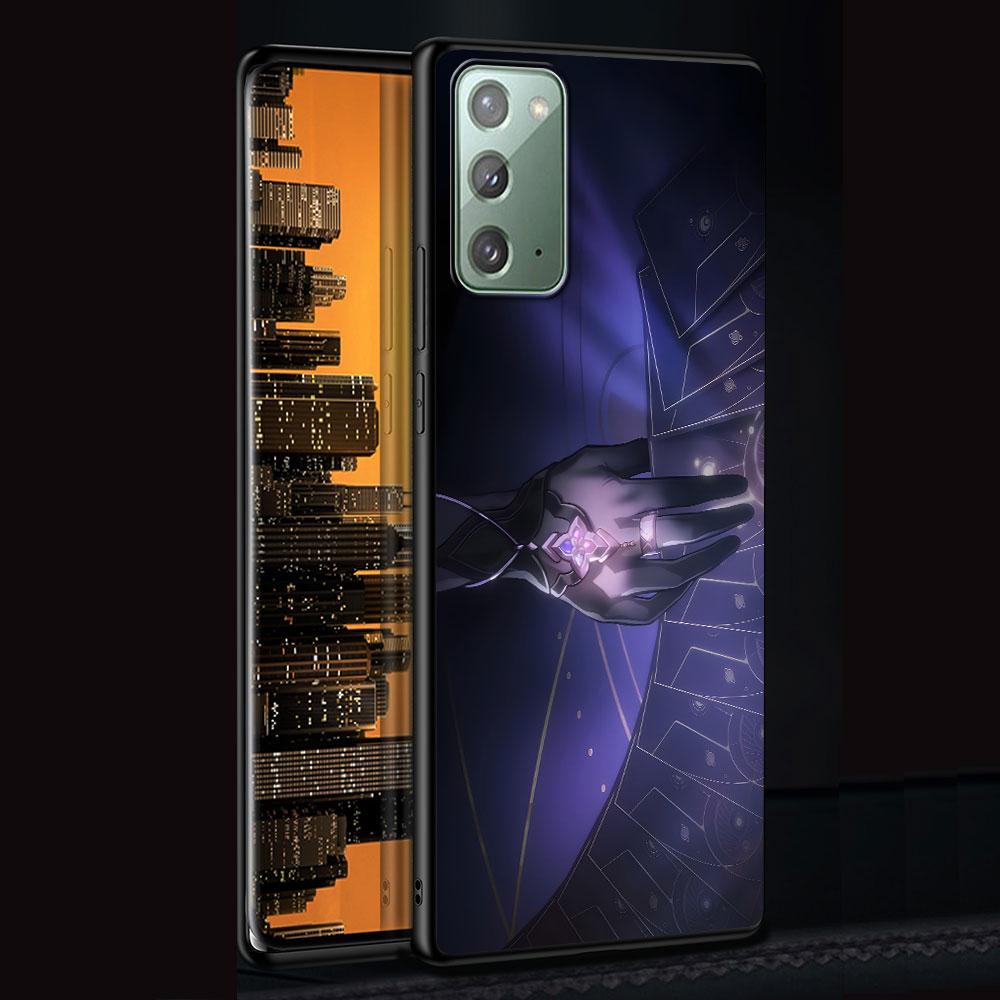 Черный лебедь Honkai Star Rail Dan Heng чехол для Samsung Galaxy Note 20 Ultra 8 10 Lite 9 TPU чехол для телефона Note 10 Plus черный корпус