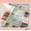 Novelty Bookmark Office Supplies Label Key Points Index Flags Memo Pad Sticky Notes Paster Sticker