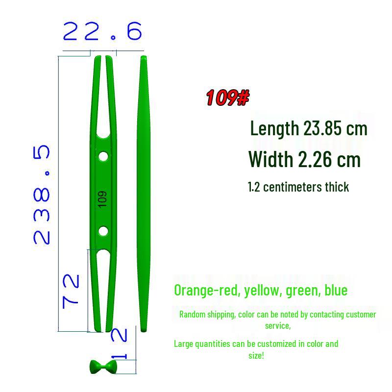 Двусторонний пластиковый челнок для плетения сетей, ремонта рыболовных сетей и многоцелевой инструмент для намотки лески