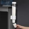 New Dispenser Automatically Drop Cup Remover Disposable Cup Plastic Cup Paper Dust Storage Rack
