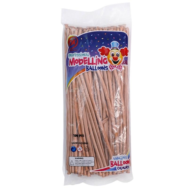 100Pcs Magic Balloons Long Latex Balloon DIY Animal Balloon Ornaments for Wedding Birthday Holiday Party Decoration