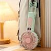 Mini Fan Digital Display Turbo Fan Portable Handheld Mini Fan Outdoor Adjustable High-Speed Electric Fan USB Rechargeable Fan
