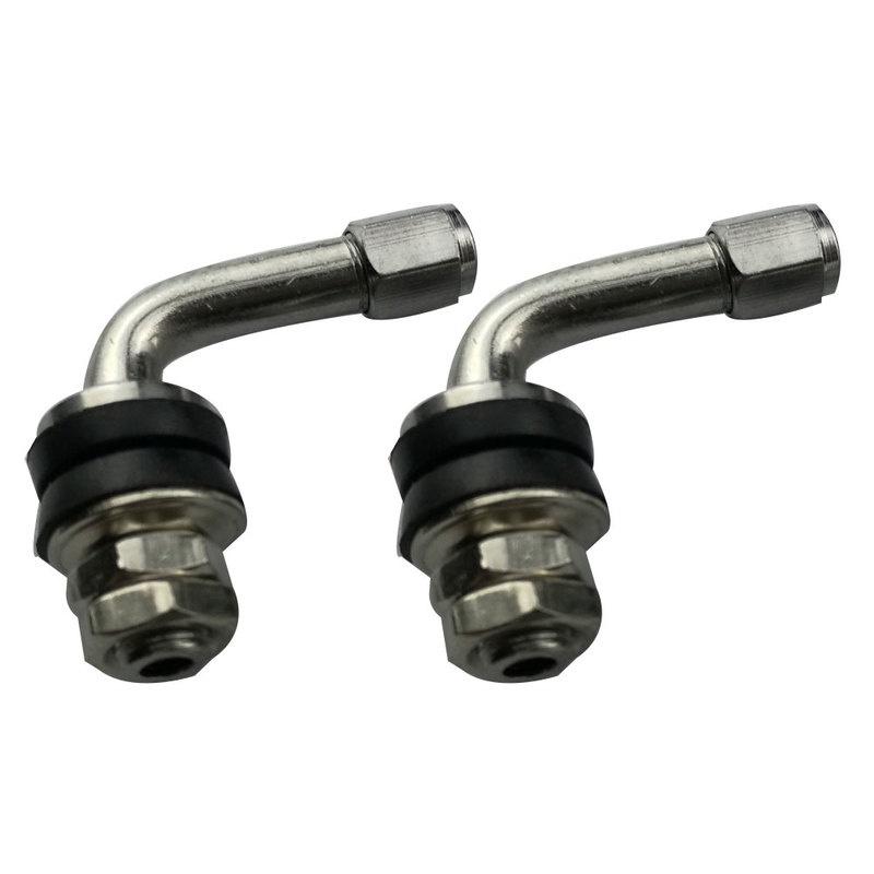 2Pcs 90/135 Degree Angle Car Motorcycle Wheel Tire Vacuum Valve Stems Tyre Extension Valve Bolt Motorbike Accessories