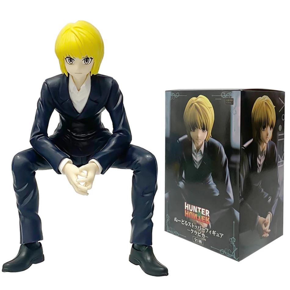 13 см Фигурка Аниме Hunter×Hunter Трупа Фантомов Хисока Фигурка Действия Стопор для Лапши Украшение Комнаты Стопор для Лапши Модель из ПВХ Игрушки