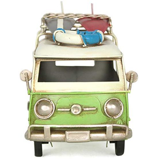 Ностальгическая декоративная тележка Keystone, 17 x 7,5 x 10 см, Зеленая, DE049520