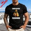 Chimpanzini Bananini Funny Tshirt Meme Imagination Tshirt Humorous Unique Design Printed Shirt Unisex Unisex Fashion Cotton Tops