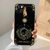 Чехол-кошелек со знаком зодиака и картами Таро для iPhone 16 15 14 13 12 11 Pro Max XS XR X Plus 12 13 Mini с бампером, задняя крышка