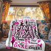 Live Cheer Blanket Personalized Name Soft Comfortable Stylish Blanket Car Blanket Perfect For Travel Camping Outdoor Home Suitable For All Seasons