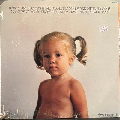 Виниловая пластинка JEMAL DALGAT, - Sinfonietta - Psyché WGS8295 WESTMINSTER 1974 США Классическая Б/у