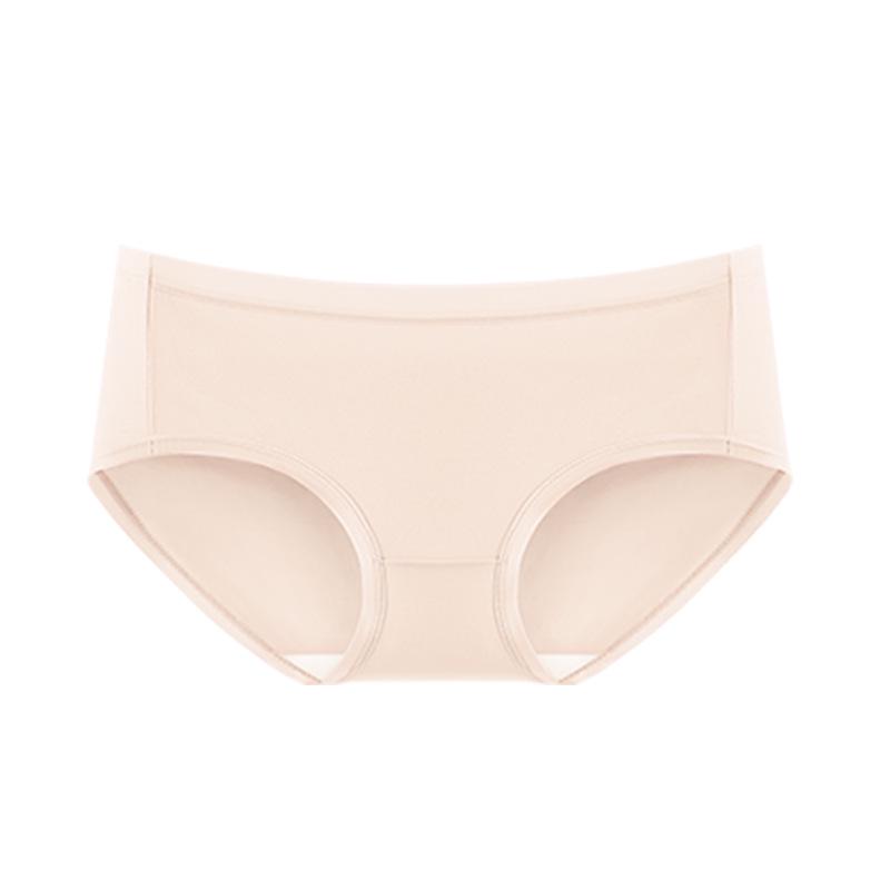 Бесшовное женское нижнее белье из модала средней посадки с шелковицей 7A Mulberry и антибактериальной промежностью