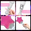 LED Stick Support Star Stick Heart Fluorescent Sticks Birthday Concert Party Glow Sticks Handheld Flashing Rod Idol Support Tool