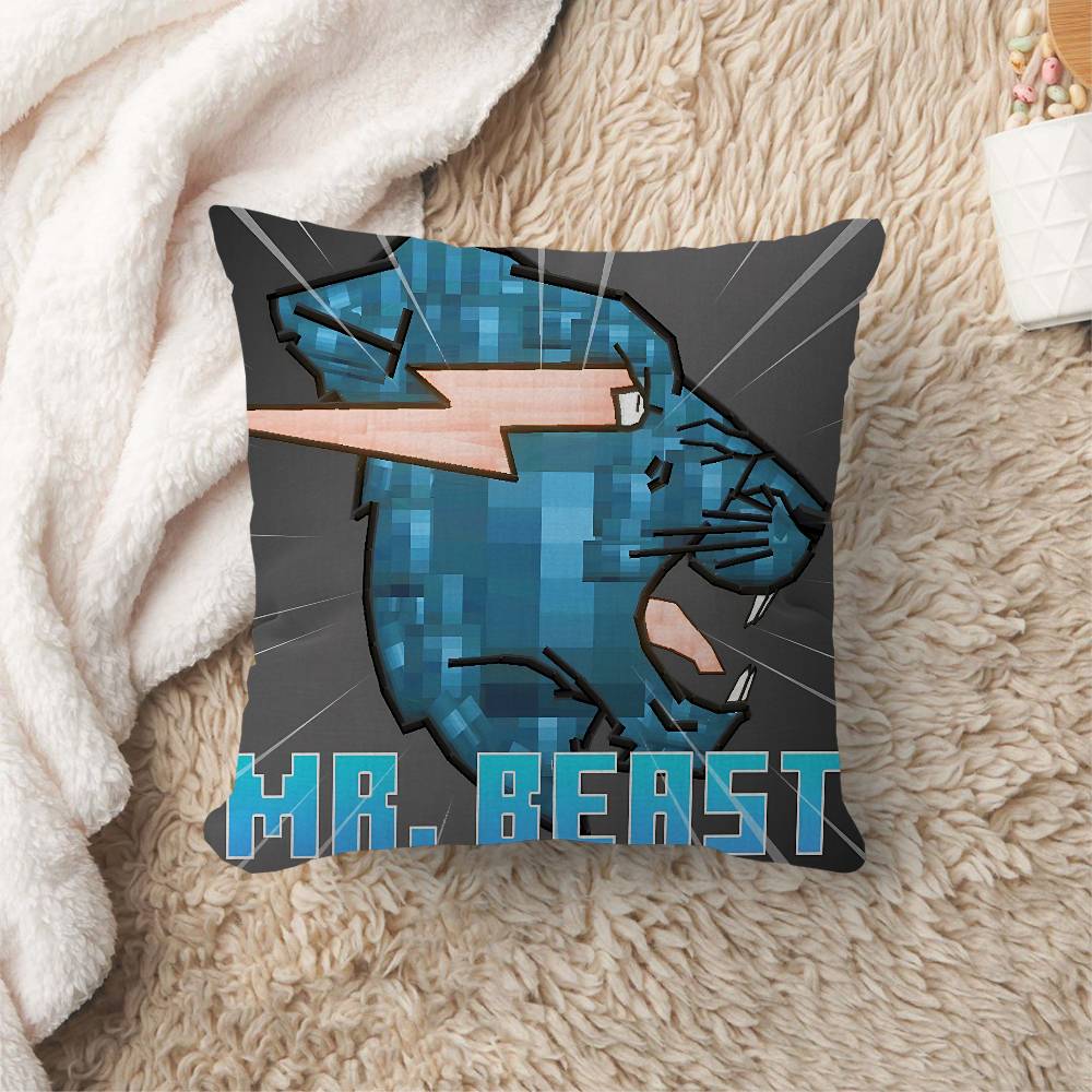 Individual Creato Mr-B-Beast 45*45Cm Cushion Cover Pillow Cover Decor Pillowcase Home Pillowcase For Couch Pillow