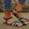 Fashion Women Sandals 2024 Summer New Hot Fashion Sandals Comfortable Lightweight Flat Sandals Designer Outdoor Beach Shoes for Women