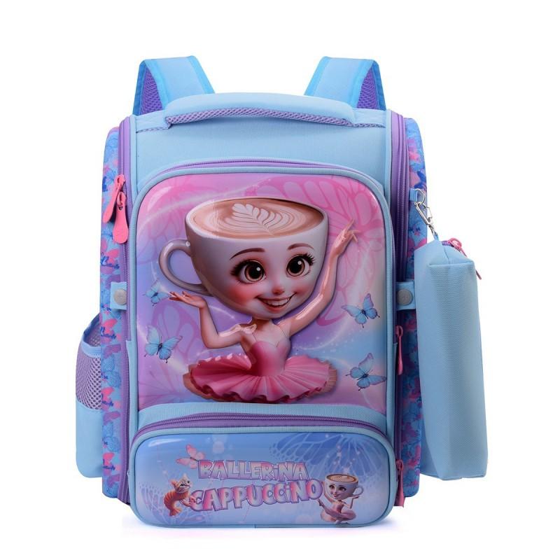 Kids 3D Hard Shell Backpack With Spider-Man Design Boys Girls Ages 5-10 School Use Breathable Comfort Fit