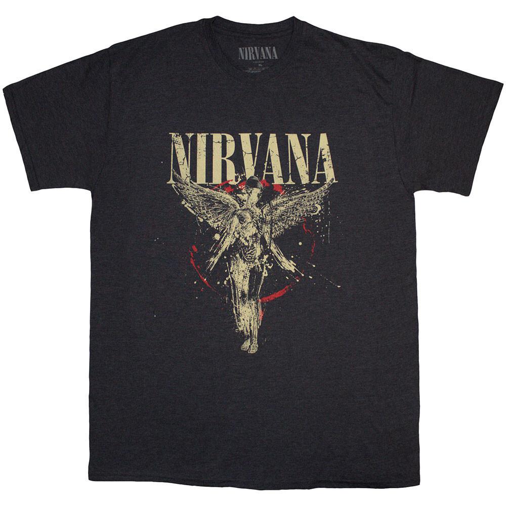 Серая футболка Nirvana In Utero
