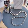 KKBEAD Pearl Phone Chain & Colorful Lanyard for Girlfriend's Mobile Case