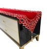 Red Table Flag Wedding Festive Table Cloth Embroidered Polyester Fabric Tv Cabinet Dining Table Wedding Table Flag