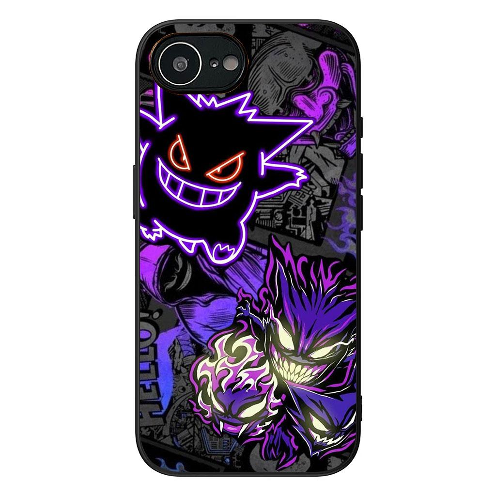 Чехол для телефона P-Pokemons Charmander P-Pikachus Mewtwo для Apple iPhone 16 15 14 Plus 13 12 Mini 17 Pro Max + ProMax 16E Air Case