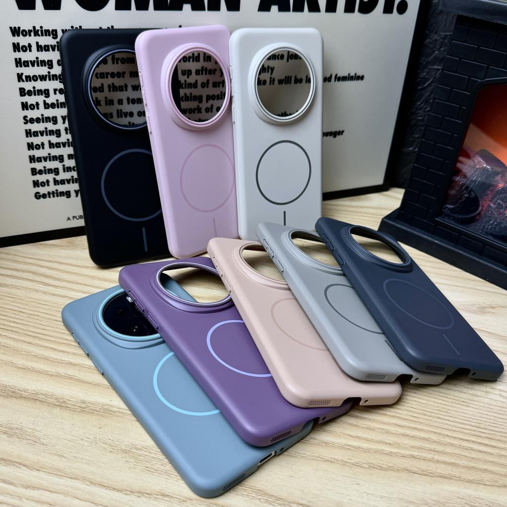 For Magsafe Matte Candy Magnetic Case For Huawei Honor 300 200 100 Magic 7 Pro Nova 13 12 P70 Ultra Mate 70 60 50 Pro Enjoy 70X