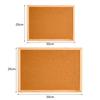 Wall Hanging Photo Display Board Double-sided Memo Board Home Decoration Cork Notice Board  Office