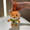 Disney Плюшевая игрушка Зверополис Джуди Ник Ленивец Овца Леопард Финник Подвеска Брелок-ленивец Декоративный брелок Подарок на день рождения