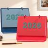 Desk Calendar 2026 Magnetic - Standing Flip Desk Calendars 2026 18 Months Stand Up Calendars Typography Desktop Calendar Planner