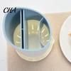 Versatile Kitchen Storage Container Multi-compartment Draining Chopstick Holder, Plastic Utensil Organizer with Drain Practical Organization