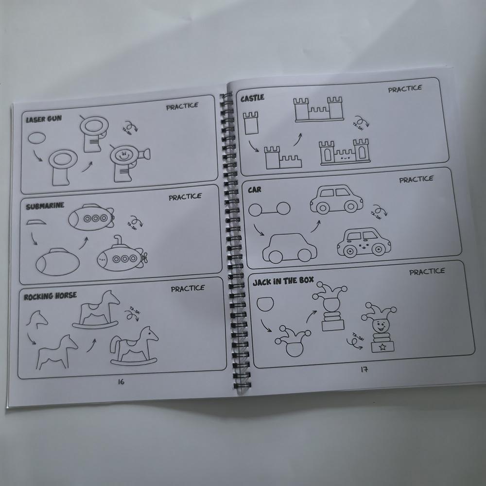 Книга для детей - 300 рисунков милых вещей: Милые Животные Еда Подарки И Другие Увлекательные Предметы Вдохновляющее Искусство для Художников