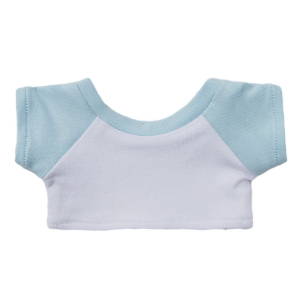 Футболка в стиле сращивания, повседневная одежда, 8 цветов, мягкие игрушки для кукол, футболка, блузка для 15-сантиметровой хлопковой куклы