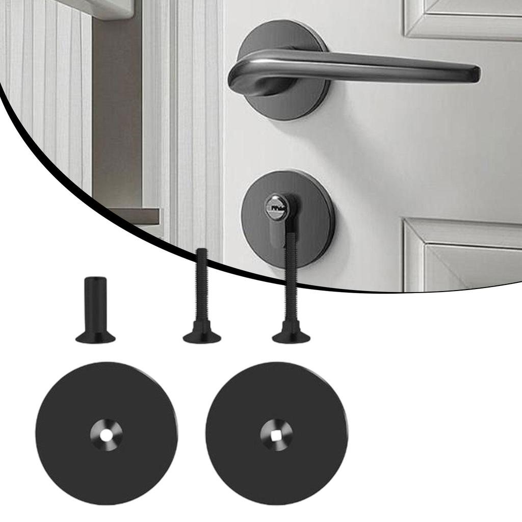 , Steel Door Cover Plate, Easy to Install, 6.7 Cm, with Screw for Bedroom.