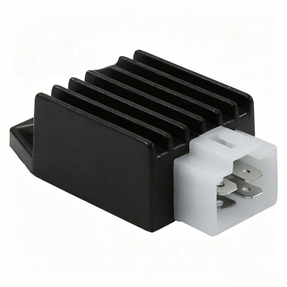4-Pin Motorcycle Rectifier Half-Wave Scooter Rectifier Durable ATV Rectifier Regulator For Scooter