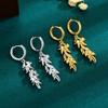 Серьги Модная бижутерия Трансграничная Уникальная Необычная Осень Зима Стильная Высококлассный Дизайнерский вид