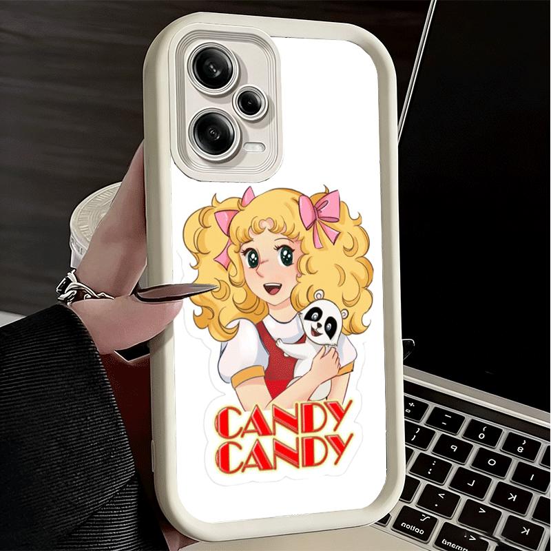 Мягкий чехол для телефона с рисунком из аниме Candy Candy для Xiaomi Poco X7 X6 X5 Pro X4 Gt X3 F7 Ultra M8 M7 Redmi 15C 15 14C 13 13C 12 12C 10 10C