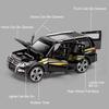 1:32 Scale MITSUBISHI PAJERO Prado SUV Car Model Toy High Simulation Sound Light Pull Back Collection Toys Models for Boys Kids