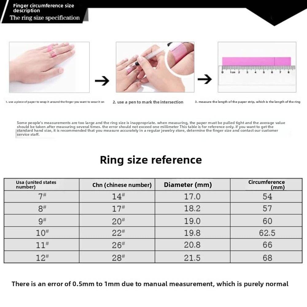 Silver Black Black Stone Square Ring Jewelry Glass Stone Rings Retro Black Rings Men
